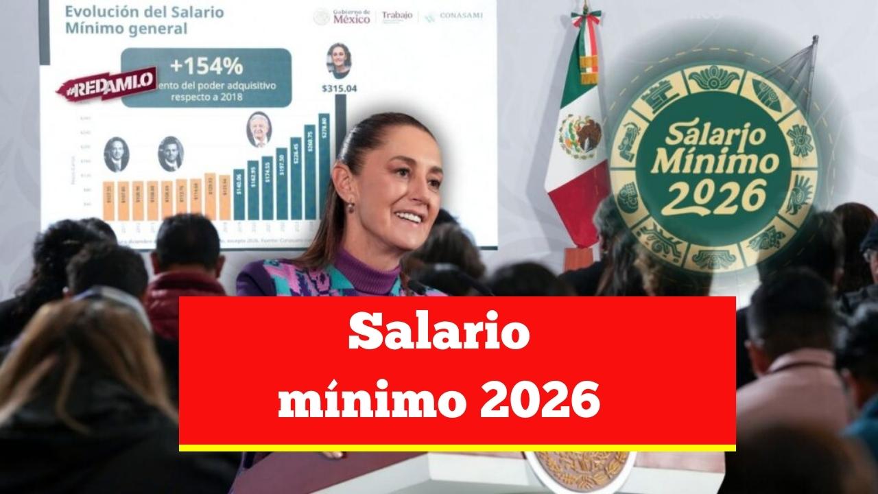 Salario mínimo 2026: cuánto sube y qué descuentos tendrá